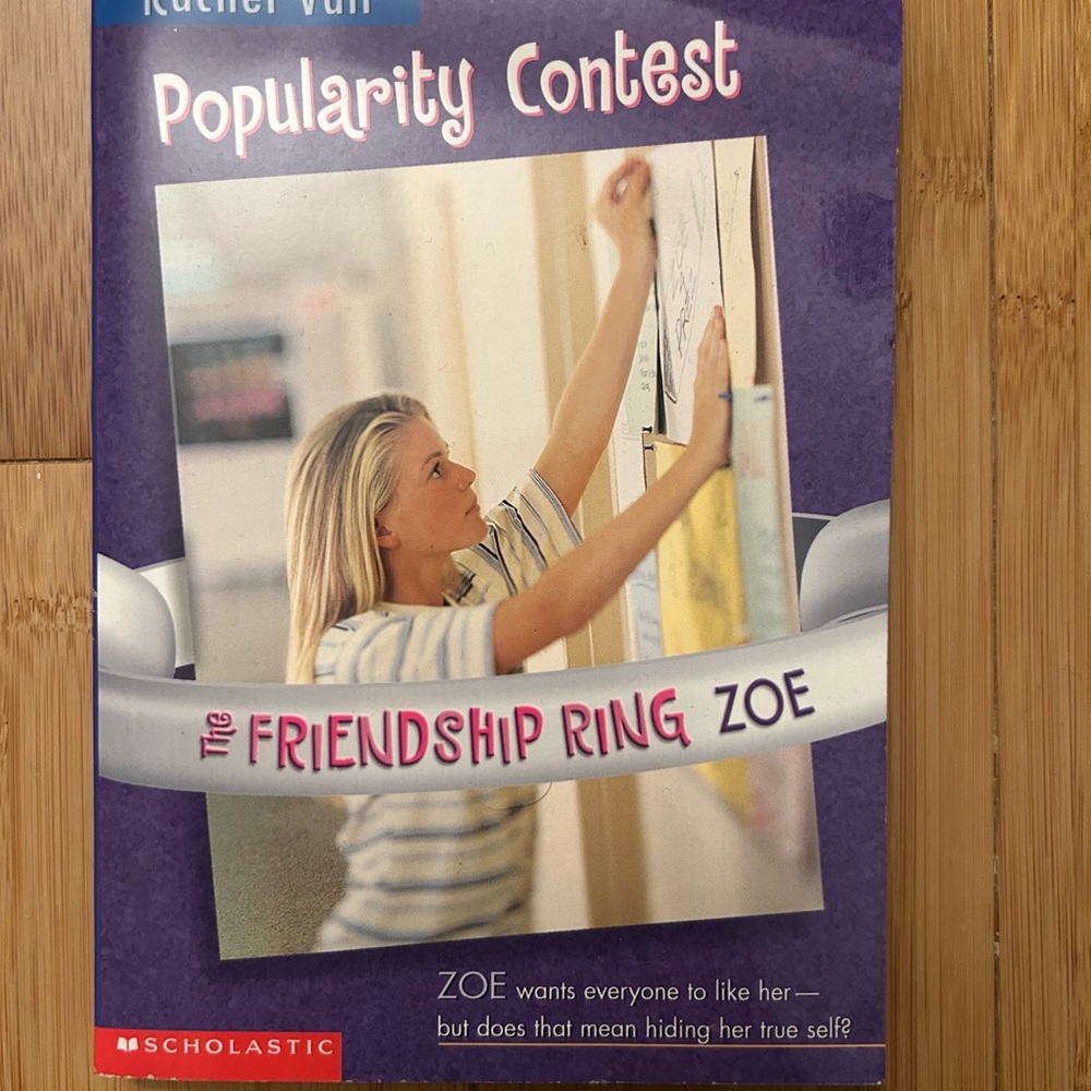 The Friendship Ring Zone: Popularity Contest Book by Rachel Vail